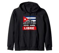 Viva Cuba Libre Sudadera con Capucha
