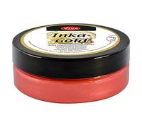 Viva Decor - Pintura de secado con brillo metálico, 62.5 g, color lava rojo