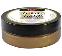 Viva Decor - Pintura de secado con brillo metálico, 62.5 g, color marrón dorado