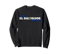 Viva El Salvador EST 1821 Bandera Salvadoreña Hispana Sudadera