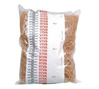 Viva En060B - Goma elástica Natural, diámetro de 60 mm, Color marrón