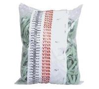 Viva F8X080 - Cinta para el Pelo, diámetro 80 mm x 8 mm, Verde