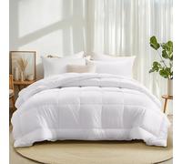 VIVA FINO Edredón Nórdico 200x220 cm para Cama 105/120,Edredón de Microfibra Suave,Transpirable y Liger,Fácil de Cuidar Cálido y Duradero para 4 Estaciones Confort Premium Blanco