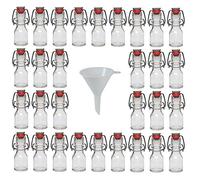 Viva Haushaltswaren Botellas de Vidrio, 50 ml