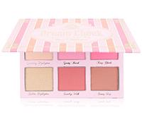 VIVA LA DIVA. Dream Ch lush. Kit Coloretes e Iluminadores. Diseño Vintage. 4 Tonos. Coloretes Cálidos y Fríos. Iluminadores Tonos Dorados y Melocotón. 1 Ud. Vegano.