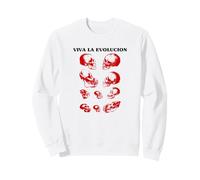 Viva La Evolución (Gráfico Divertido) Sudadera