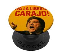 Viva la libertad, carajo - Javier Milei PopSockets PopGrip Adhesivo