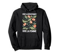 Viva La Resistance Vive La Femme Feminista Empoderando a las Mujeres Sudadera con Capucha
