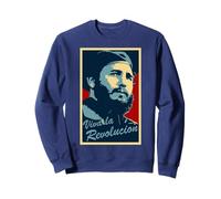 Viva la revolución! Camisa Fidel Castro Sudadera
