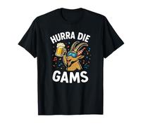 Viva los Juegos para después de Esquiar ALM Spruch Hüttenspaß Camiseta