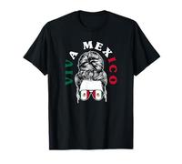 Viva México Bandera del Orgullo Mexicano México Raíces Patrimonio Camiseta