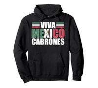 Viva México Cabrones Mexicana Sudadera con Capucha