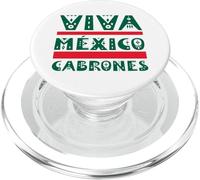 Viva México Cabrones Souvenir Mexicans Gifts Patriotic PopSockets PopGrip para MagSafe