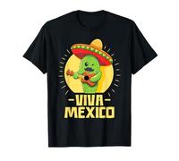 Viva México Independencia Mexicana Funny Cactus Cinco de Mayo Camiseta