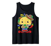 Viva Mexico Kids Independence Day Funny Dance Mexican Camiseta sin Mangas