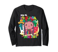 Viva Mexico Kids Independence Day Funny Dance Mexican Manga Larga