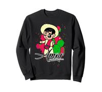 Viva Mexico Kids Independence Day Funny Dance Mexican Sudadera