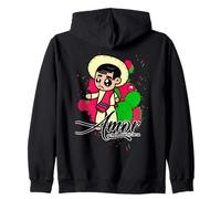 Viva Mexico Kids Independence Day Funny Dance Mexican Sudadera con Capucha