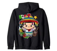 Viva Mexico Kids Independence Day Funny Dance Mexican Sudadera con Capucha