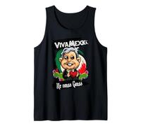 Viva Mexico! | Mexican Party Theme Doll Me Canso Ganso AMLO Camiseta sin Mangas