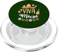 Viva México Party Bandera de la Independencia Mexicana para Hombres, Mujeres y niños PopSockets PopGrip para MagSafe