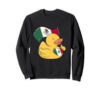 Viva Mexico Pato de Goma Día de la Independencia de México Sudadera