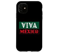 Viva Mexico Pride Proud Mexican Flag I Love Mexico Vintage Carcasa para iPhone 11