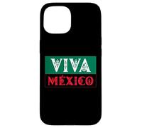 Viva Mexico Pride Proud Mexican Flag I Love Mexico Vintage Carcasa para iPhone 15
