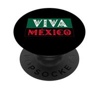 Viva Mexico Pride Proud Mexican Flag I Love Mexico Vintage PopSockets PopGrip Adhesivo