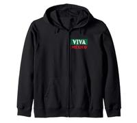 Viva Mexico Pride Proud Mexican Flag I Love Mexico Vintage Sudadera con Capucha