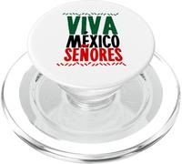 Viva México Señores Mexican Roots Girl Patriotic Hispanic PopSockets PopGrip para MagSafe
