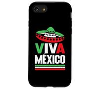 Viva México Sombrero Diseño En Colores De Bandera Mexicana Para Mexicanos Carcasa para iPhone SE (2020) / 7 / 8