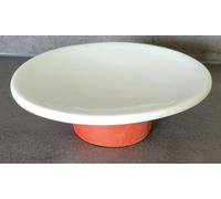 VIVA TREND Porcelana Blanco/Rojo Seifenschale. Zum Colocar O Montaje Pared