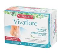 Super Diet Vivaflore Tránsito Vientre Plano – 100 cápsulas – Nueva fórmula