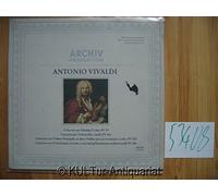 Vivaldi, Antonio - Concerto per Flautino, C-dur, PV79 / Concerto per Violoncello c-moll, PV434 / Concerto con Violino Principale et altro Violino per eco in lontanto A-dur, PV222 / Concerto con Viola dámor e Leuto e con tutti gl´Istromenti sordini d-moll, PV266 [Vinyl-LP]. VIII. Forschungsbereich Das Italienische Settecento, Serie A: das Konzert.