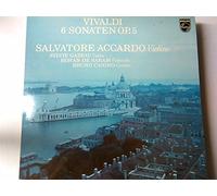 VIVALDI Antonio - VIVALDI, Antonio: 6 Sonate, op.5 -- PHILIPS ()-Accardo S. (vl), Gazeau S. (vl), De Saram R. (vlo), Canino B. (clav-VIVALDI Antonio-ACCARDO Salvatore (violino - dir); CANINO Bruno (pianoforte); GAZEAU Sylvie-PHILIPS-PHI 9500396-Vinyl