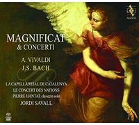 Vivaldi & Bach: Magnificats by La Capella Reial de Catalunya, Jordi Savall (2014-12-09)