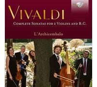 Antonio Vivaldi – Sonatas completas para 2 violines y bajo continuo – CD – Edel
