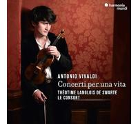 協奏曲で描くヴィヴァルディの生涯 / テオティム・ラングロワ・ド・スワルテ、ル・コンソール (Vivaldi : Concerti per una vita / Le Consort, Théotime Langlois de Swarte) [2CD] [Import] [日本語帯・解説付]