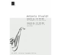 Vivaldi: Concerto Op.3/6 RV 356 in C minor (arr. Alto Sax & Piano)