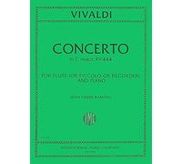 VIVALDI - Concierto en Do Mayor (RV444) (F.VI/5) Op.44 nº 9 para Flautin y Piano (Rampal)