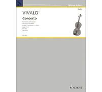 VIVALDI - Concierto en La menor (RV356) (F.I/176) Op.3 nº 6 para Violin y Piano (Nachez)