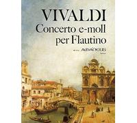 VIVALDI - Concierto en Mi menor (RV445) para Flautin y Orquesta de Cuerda (Partitura)