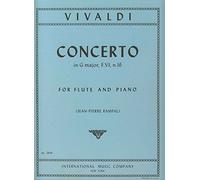VIVALDI - Concierto en Sol Mayor (RV437) (F.VI nº 16) para Flauta y Piano (Rampal)