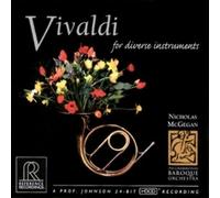 Vivaldi for diverse instruments / PBO · McGegan (1997) Audio CD