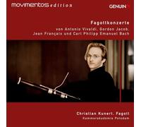 Vivaldi, Françaix, Bach : Concertos pour basson. Kunert.