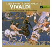 Vivaldi - Il cimento dell'armonia e dell'inventione / Europa Galante, Biondi by Biondi, Fabio (2001) Audio CD