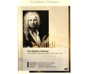 Vivaldi : les 4 saisons, concerto pour violon et cordes [Francia] [DVD]
