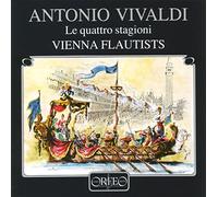 Vivaldi : Les quatres saisons (arr. pour ensemble de flûtes). Vienna Flautists.