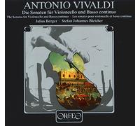 Vivaldi : Les sonates pour violoncelle et basse continue n° 1 à 9. Berger, Bleicher.